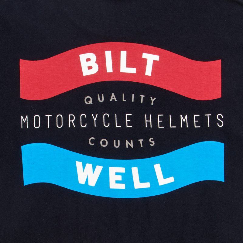 BILTWELL Badge T-Shirt - Black - Small 8101-074-002
