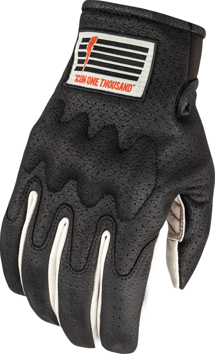ICON Airform Slabtown™ Motorcycle Gloves - Black - Small 3301-4803