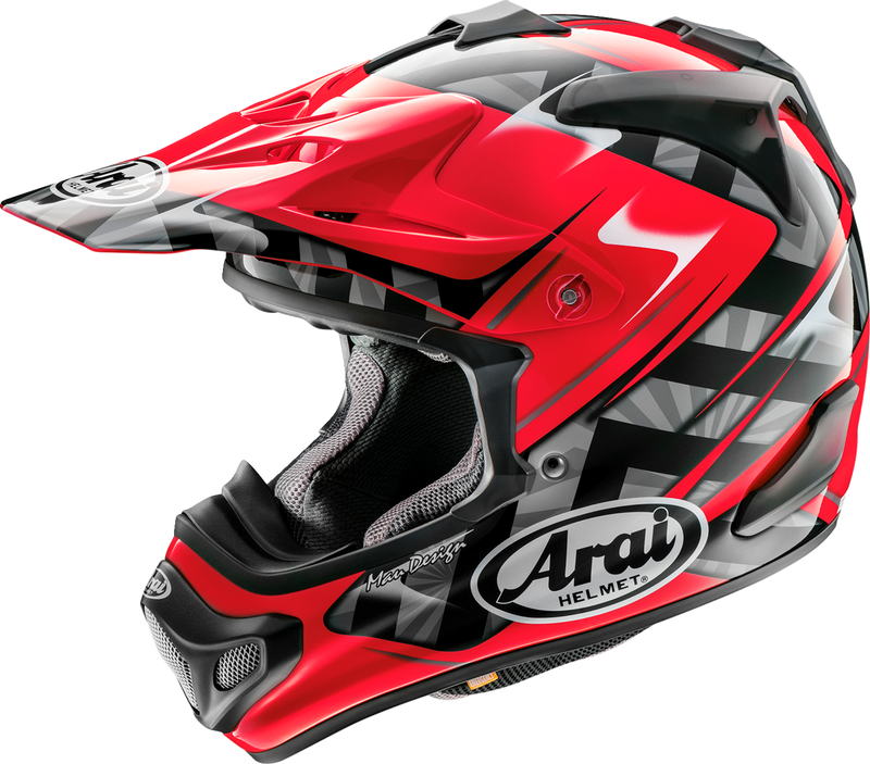 ARAI VX-Pro4 Motorcycle Helmet - Scoop - Red - XL 0110-8195