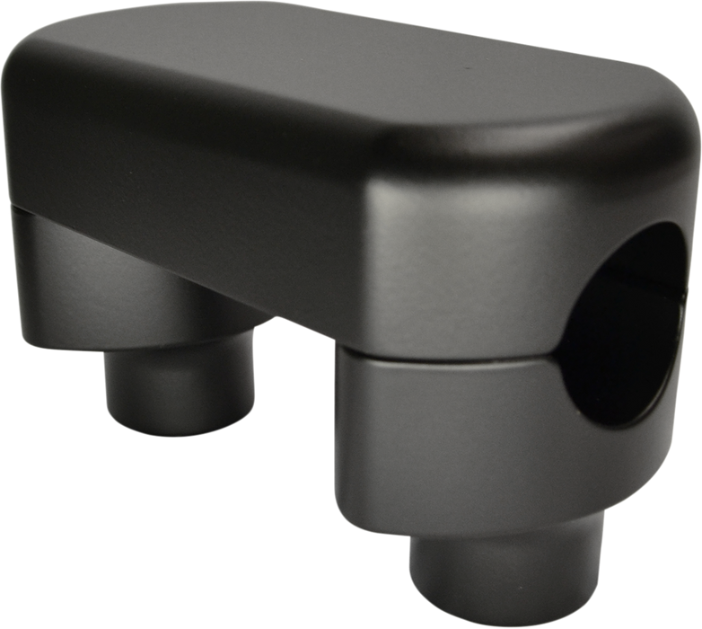 LA CHOPPERS Risers - Solid Top - 1-1/2" - Flat Black LA-7442-01M