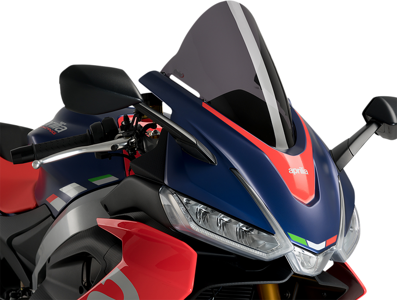 PUIG HI-TECH PARTS Race Windscreen - Dark Smoke 20571F