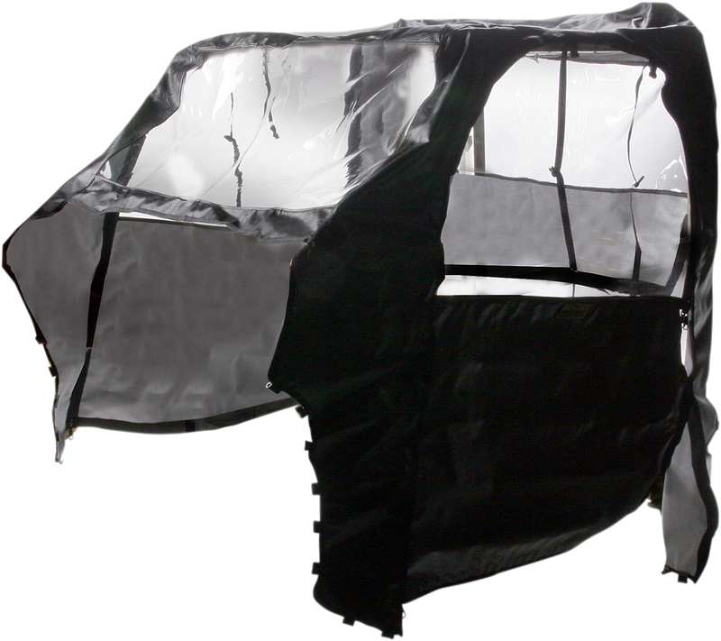 MOOSE UTILITY Cab Enclosure - Black RZR 800 2008-2014 PRZRCE-11