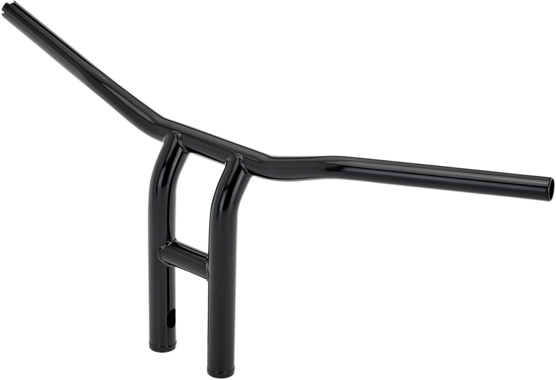 BILTWELL Handlebar - Tyson XL - Pullback - 12" - TBW - Black 6262-2015