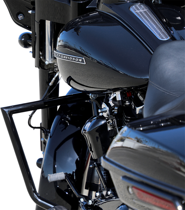LA CHOPPERS Engine Guard - Black - Twin Peaks LA-7100-00B