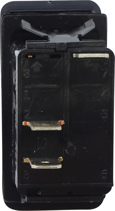 MOOSE UTILITY Rocker Switch - Heater - Blue MOOSE HTR-PWR