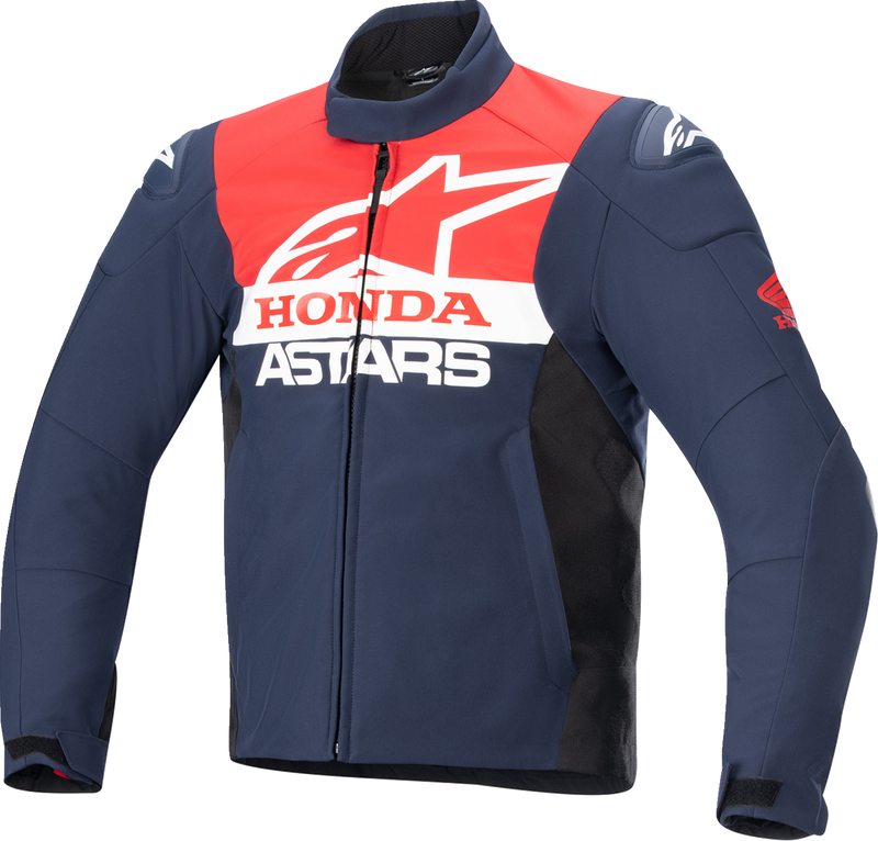 ALPINESTARS Honda SMX Waterproof Jacket - Blue/Black/Red - 2XL 3206223-7163-2X