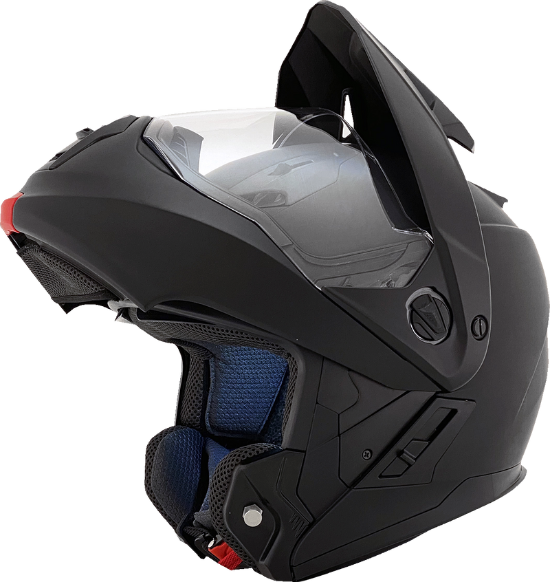 AFX FX-111DS Motorcycle Helmet - Matte Black - Large 0140-0123