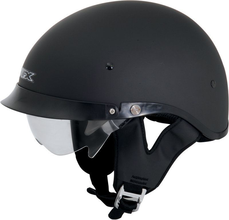 AFX FX-200 Motorcycle Helmet - Matte Black - Small 0103-0734
