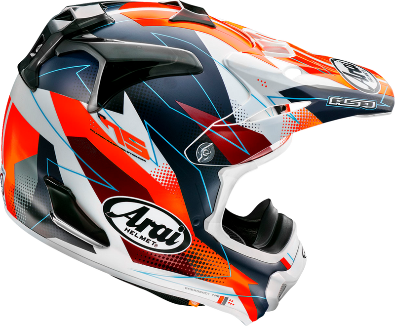 ARAI VX-Pro4 Motorcycle Helmet - Resolute - Red - Small 0110-8478