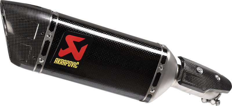 Yamaha R3 MT03 2022-2024 Exhaust Akrapovic Slip On Carbon Fiber S-Y3SO5-HAPC
