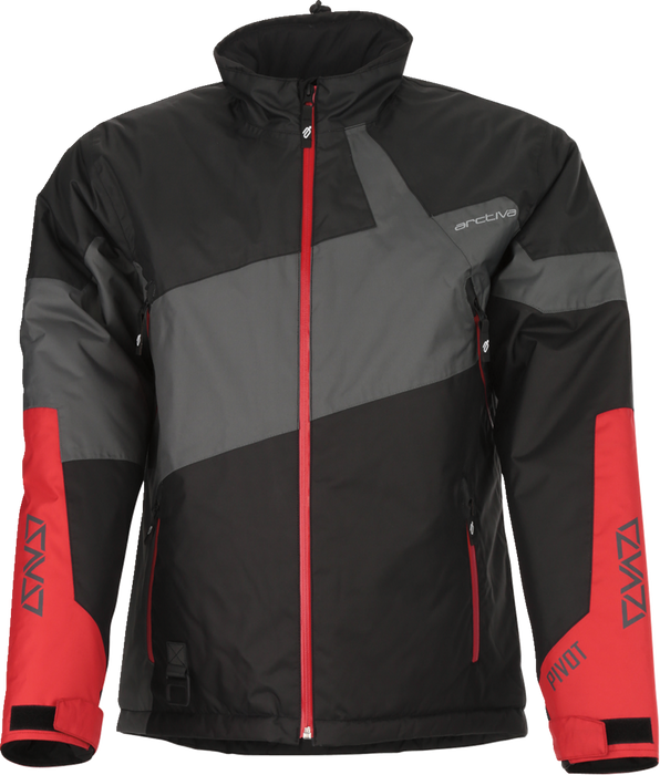 ARCTIVA Pivot 6 Jacket - Gray/Black/Red - 2XL 3120-2110