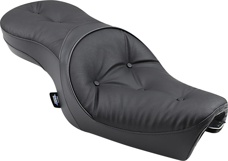DRAG SPECIALTIES Low Profile Seat - Pillow - XL '04-'22 NO RUBBER BUMPERS 0804-0261