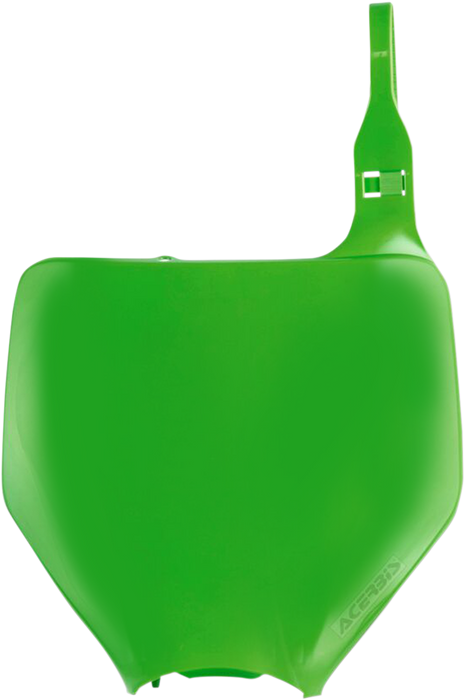 ACERBIS Front Number Plate - Green 2042310006