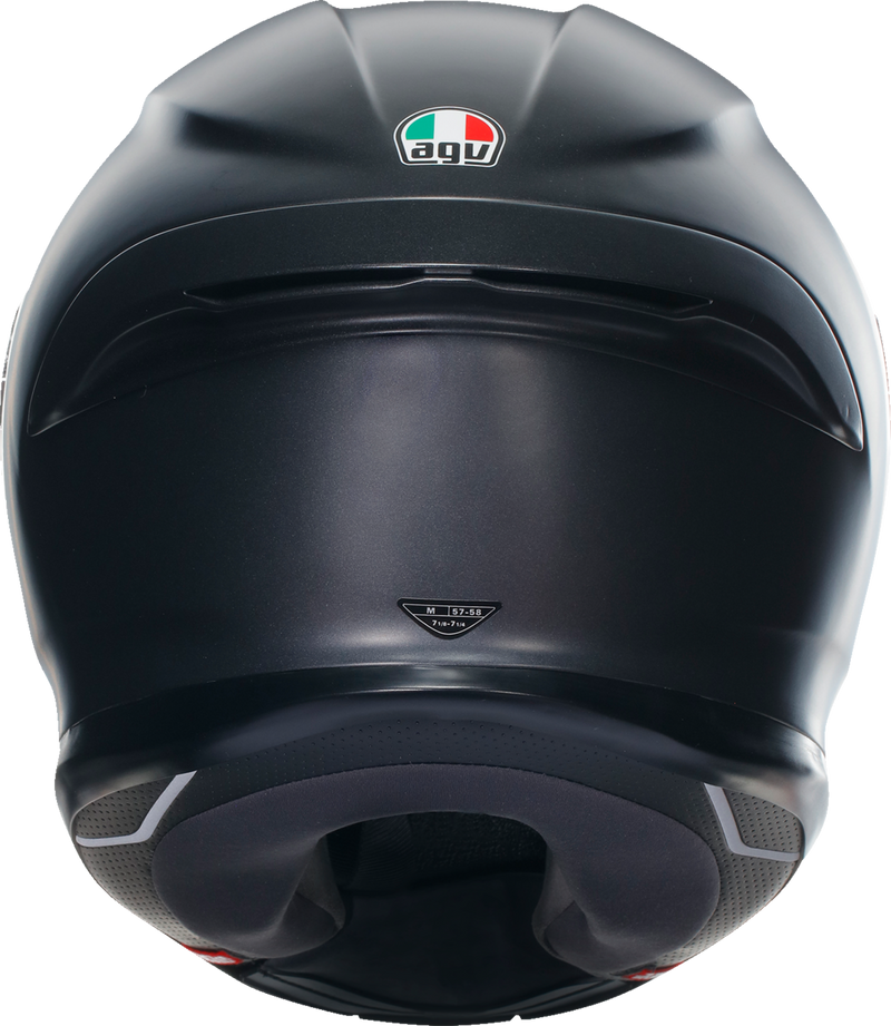 AGV K6 S Motorcycle Helmet - Matte Black - Medium 2118395002011M