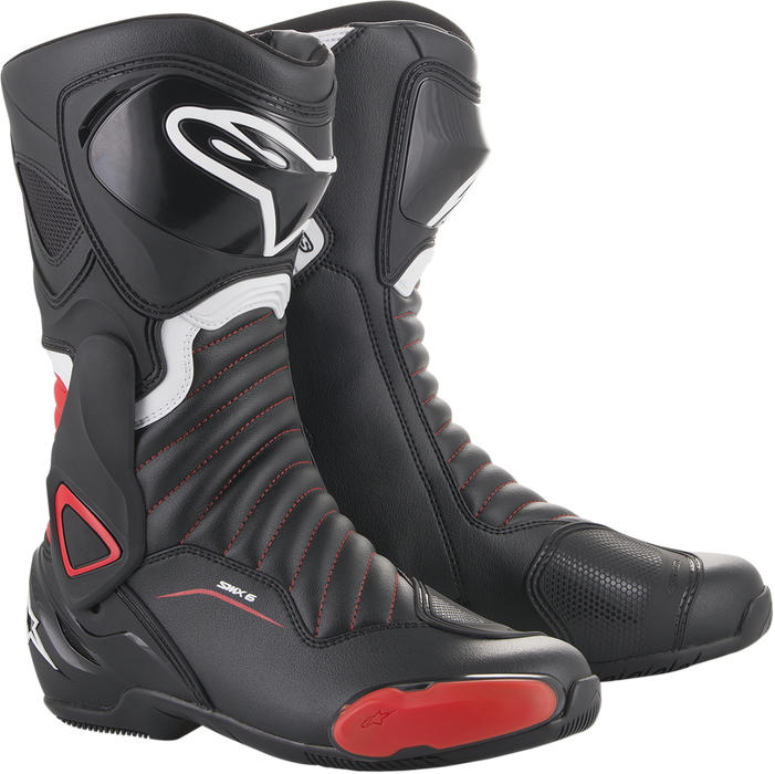 ALPINESTARS SMX-6 v2 Boots - Black/Red - US 9.5 / EU 44 22230171344