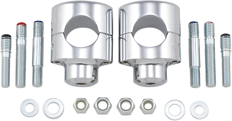 DRAG SPECIALTIES Risers - Big Buffalo - 1-1/2" - Chrome 0602-0465