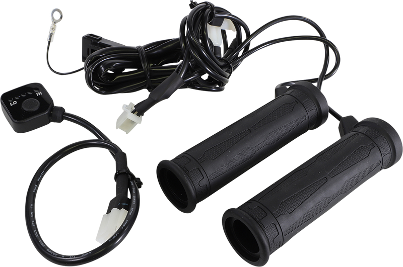 KOSO NORTH AMERICA Grips - Heated - Thumb Throttle - 5 Level - 7/8" AM10710G