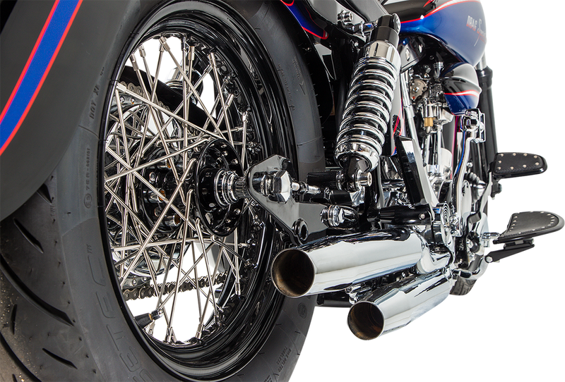 DRAG SPECIALTIES Rim - 40 Spoke - Chrome - Side Rubber Valve - 16 x 3 11223