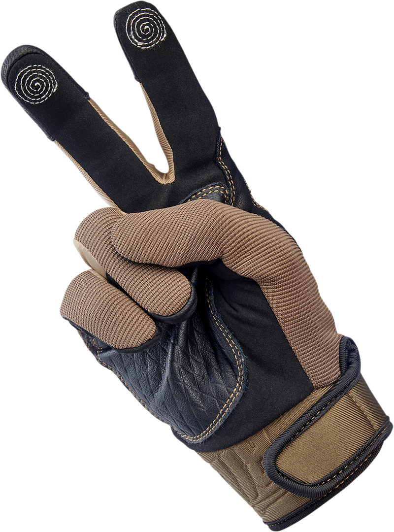 BILTWELL Baja Gloves - Chocolate - XL 1508-0201-305
