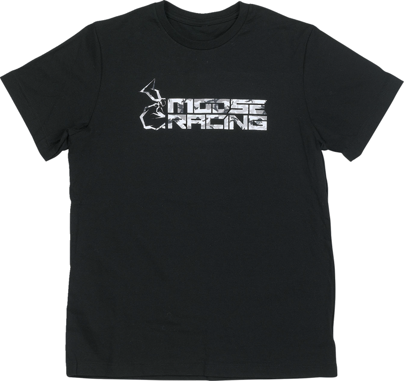 MOOSE RACING Youth Camo T-Shirt - Black - Small 3032-3682
