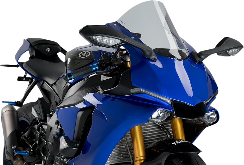 PUIG HI-TECH PARTS Race Windscreen - Smoke - YZF-R1 3632H