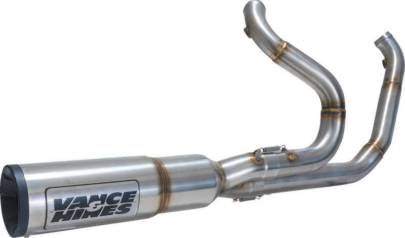 VANCE & HINES Hi-Output RR Exhaust System - Brushed 27321