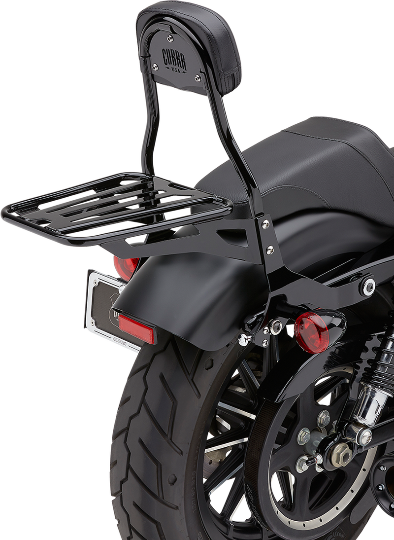 COBRA Backrest Kit - 14" - Black - XL N/F XL 1200CX 602-2005B