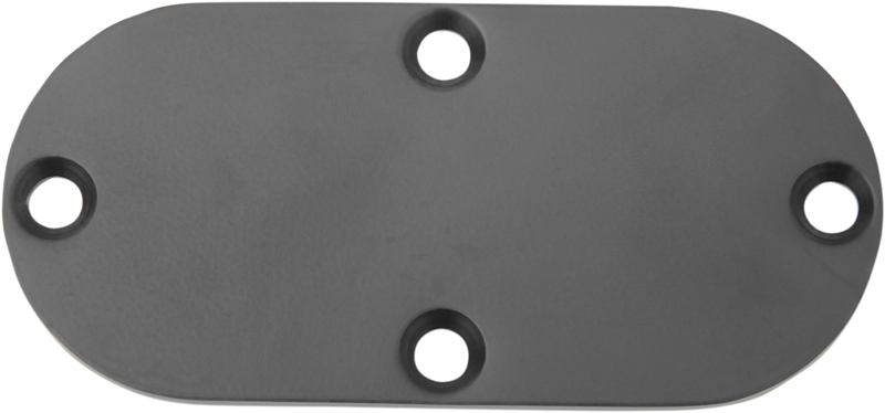 DRAG SPECIALTIES Inspection Cover - Matte Black 14009B