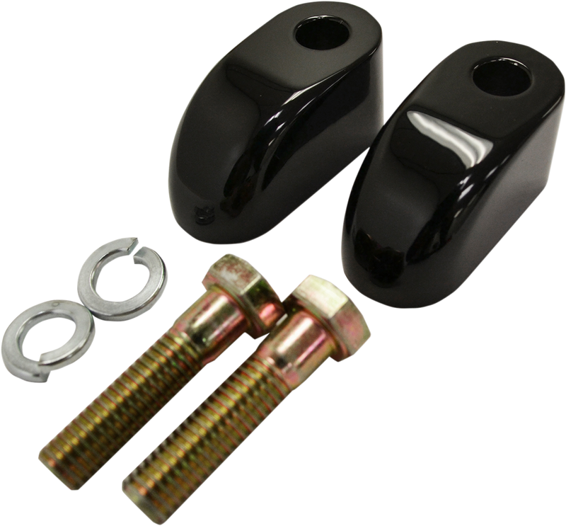 LA CHOPPERS Riser Extensions - Pullback - 1" - Black LA-7416-01B