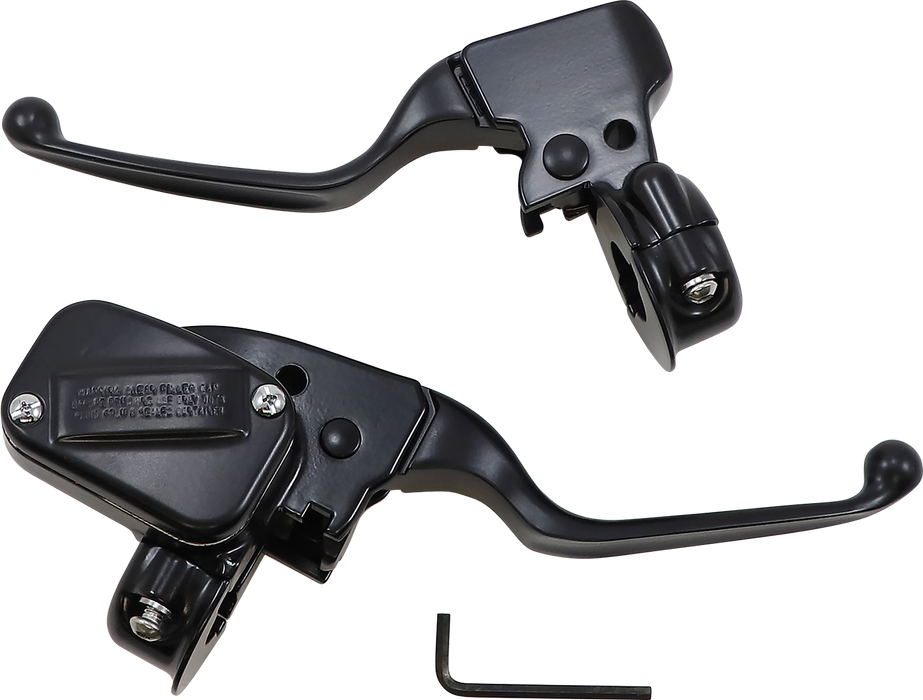 DRAG SPECIALTIES Handlebar Controls - Matte Black F/SINGLE DISC MODELS ONLY H07-0805MB-A