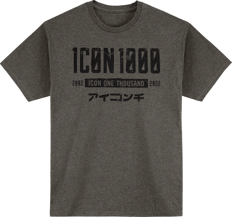ICON Slabtown Memento™ T-Shirt - Gray - Small 3030-22871