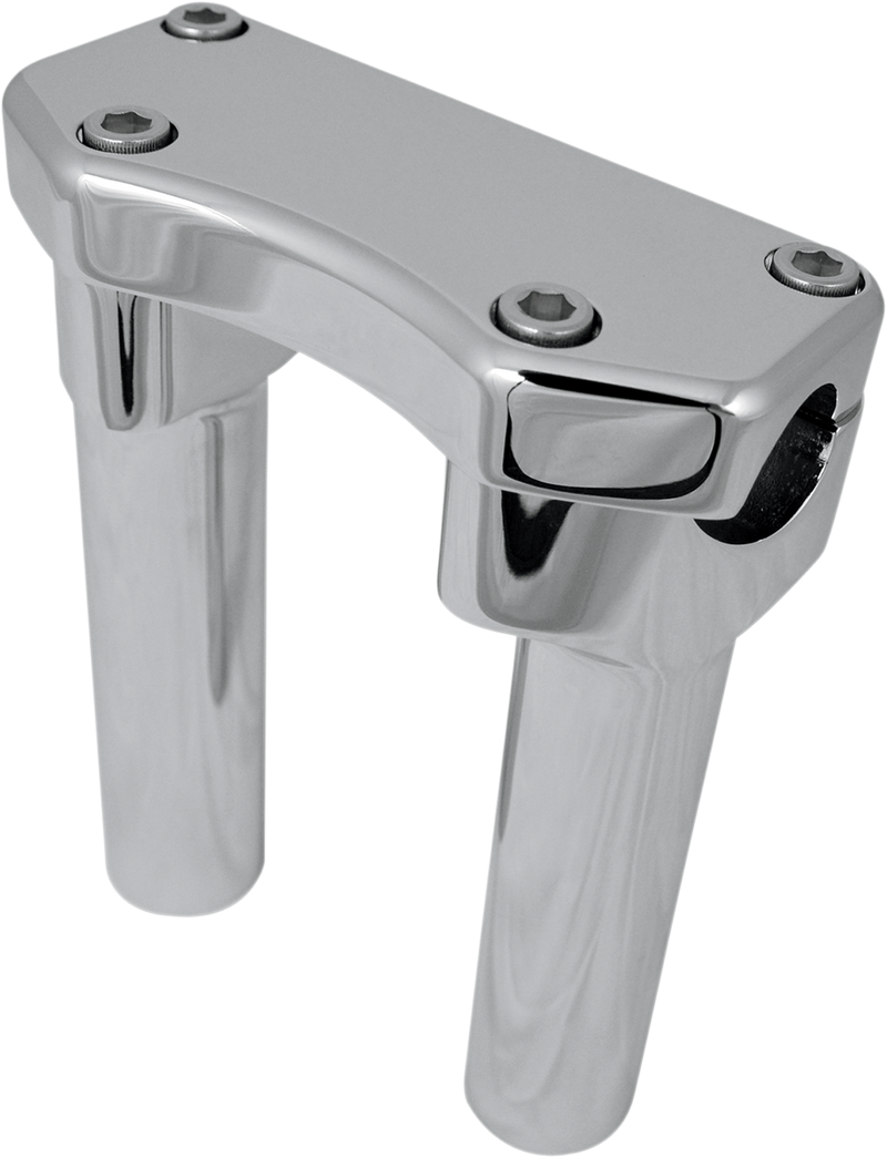 DRAG SPECIALTIES Risers - 6" - Buffalo - Top - Chrome 0602-0592