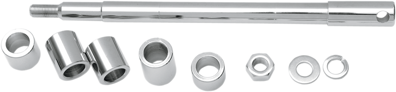 DRAG SPECIALTIES Axle Kit - Front - Chrome - '86-'99 FLST 16-0250-BC