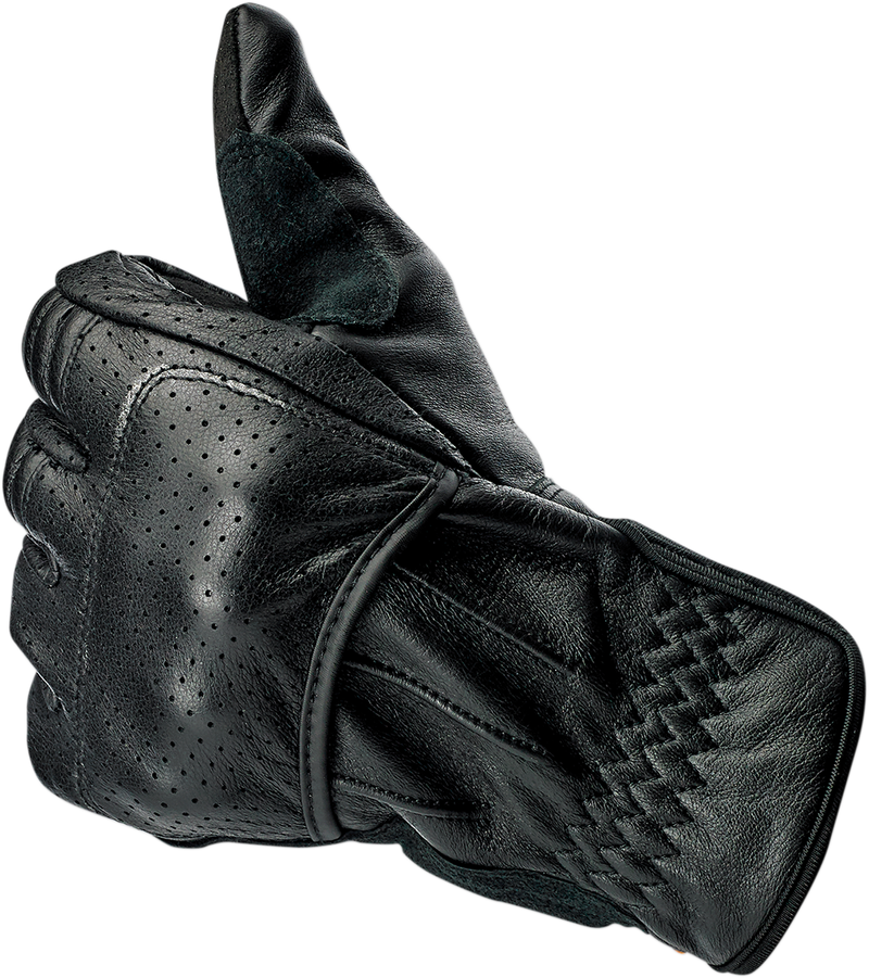 BILTWELL Borrego Gloves - Black - XS 1506-0101-301