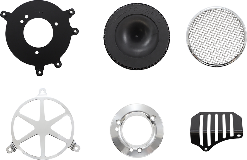 COBRA Air Filter - Spoke - Chrome 606-0101-04-SB