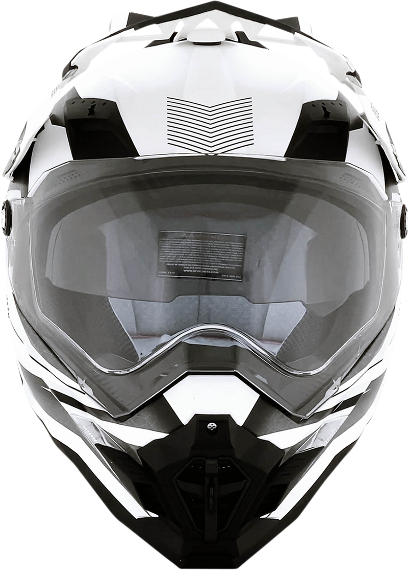 AFX FX-41 Motorcycle Helmet - Range - Matte White - 2XL 0140-0080