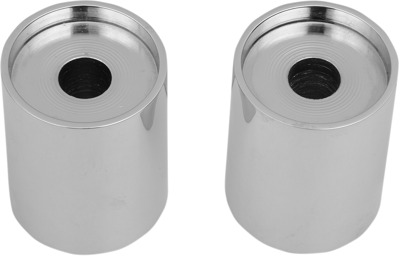 LA CHOPPERS Riser Extensions - 2" x 1-1/2" - Chrome LA-7413-53