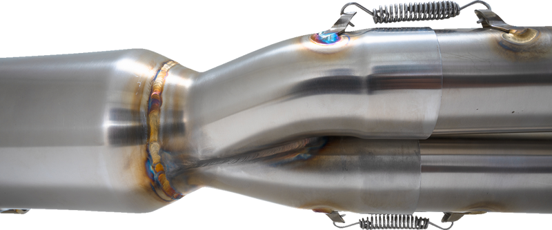 VANCE & HINES Hi-Output RR Exhaust System - Brushed 27321