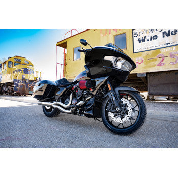 VANCE & HINES VO2 Falcon Air Intake Kit - Forged Carbon Fiber  Glide  2024 41108