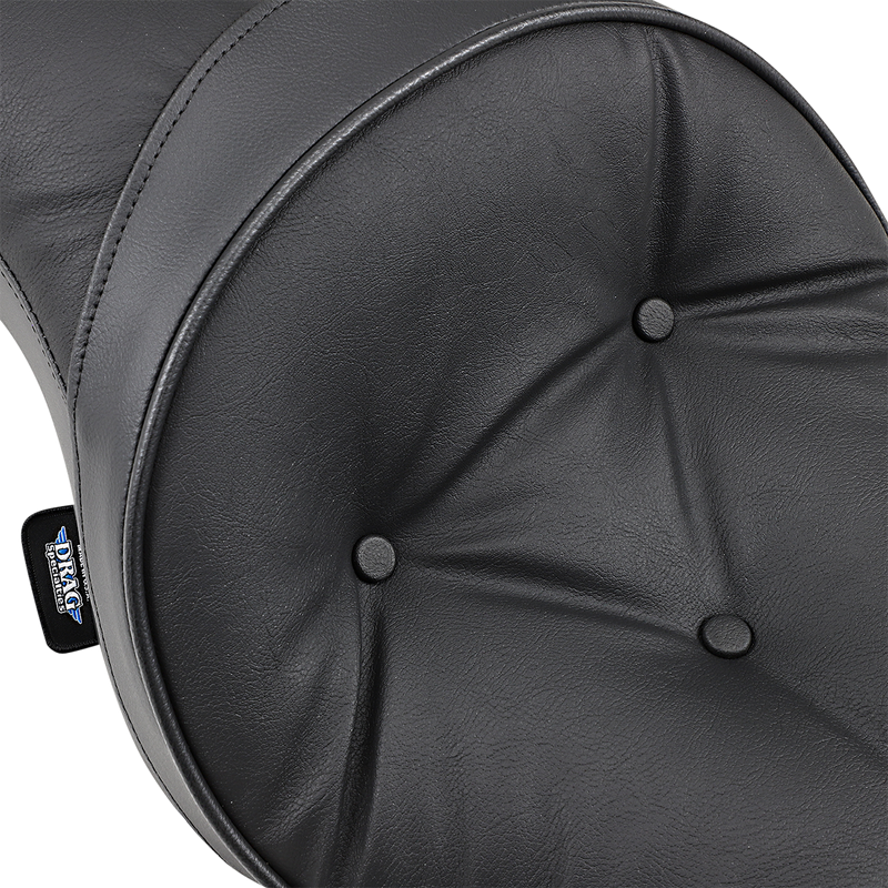 DRAG SPECIALTIES Low Profile Seat - Pillow - XL '04-'22 NO RUBBER BUMPERS 0804-0261