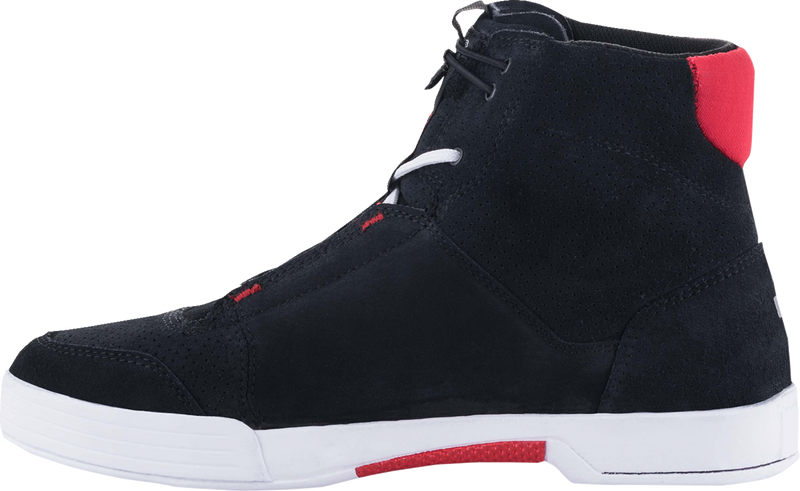 ALPINESTARS Chrome Shoes - Black/White/Red - US 10 2512322130410