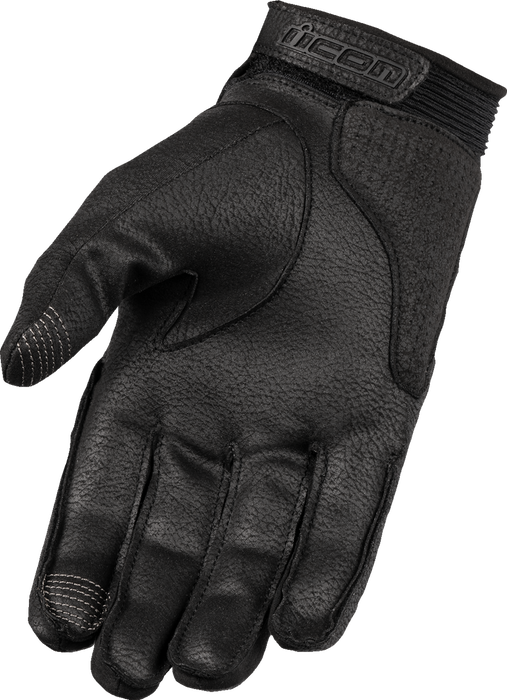 ICON Superduty3™ Motorcycle Gloves - Black - Large 3301-4596