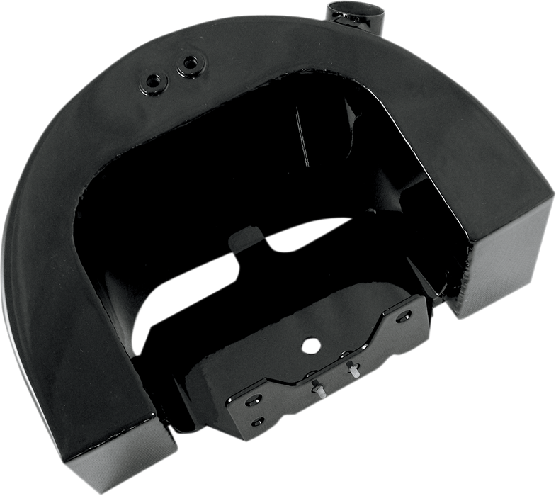 DRAG SPECIALTIES Oil Tank - Black - Softail 76366B