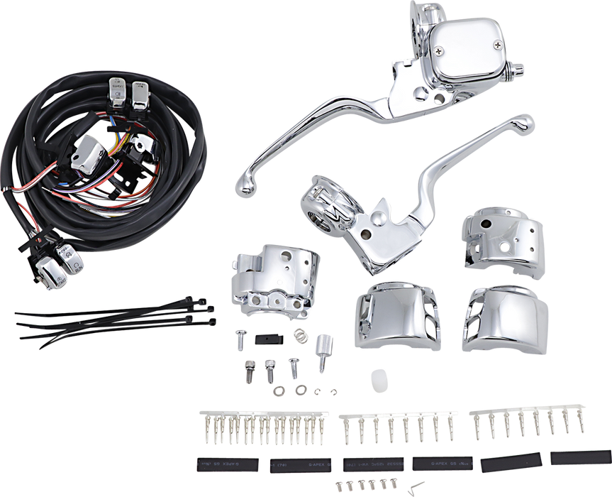 DRAG SPECIALTIES Handlebar Controls - 9/16" Master Cylinder - '96 - '11 H07-0748AK