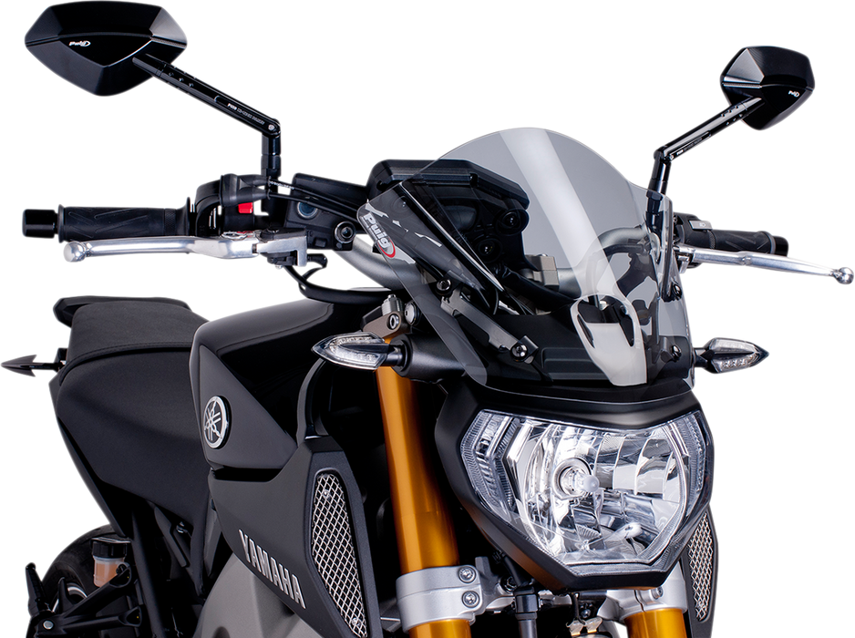 PUIG HI-TECH PARTS New Generation Windscreen - Smoke - MT09 6859H