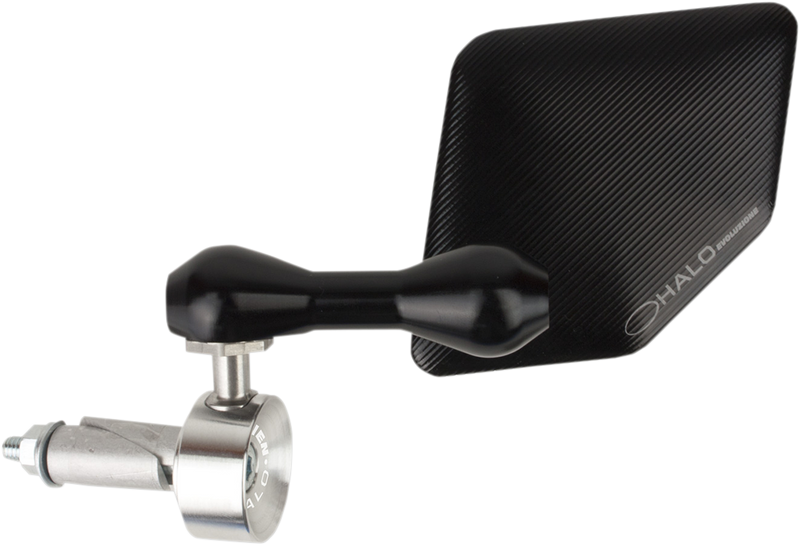 DRIVEN RACING Halo Mirror - Silver - Right DHBMR-SL