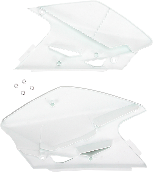ACERBIS Side Panels - White 2043420002