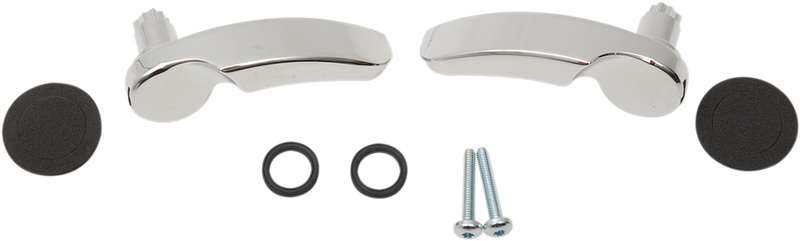 DRAG SPECIALTIES Replacement Saddlebag Lid Handle Kit S77-0150-HC