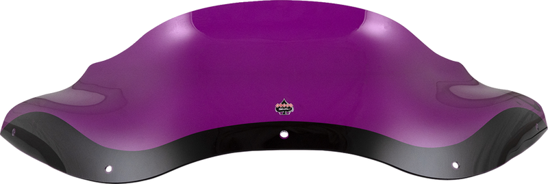 KLOCK WERKS Kolor Flare™ Windshield - 8" - Purple - FLTR KWW-01-0694