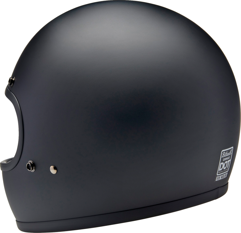 BILTWELL Gringo Helmet - Flat Black - XL 1002-201-505